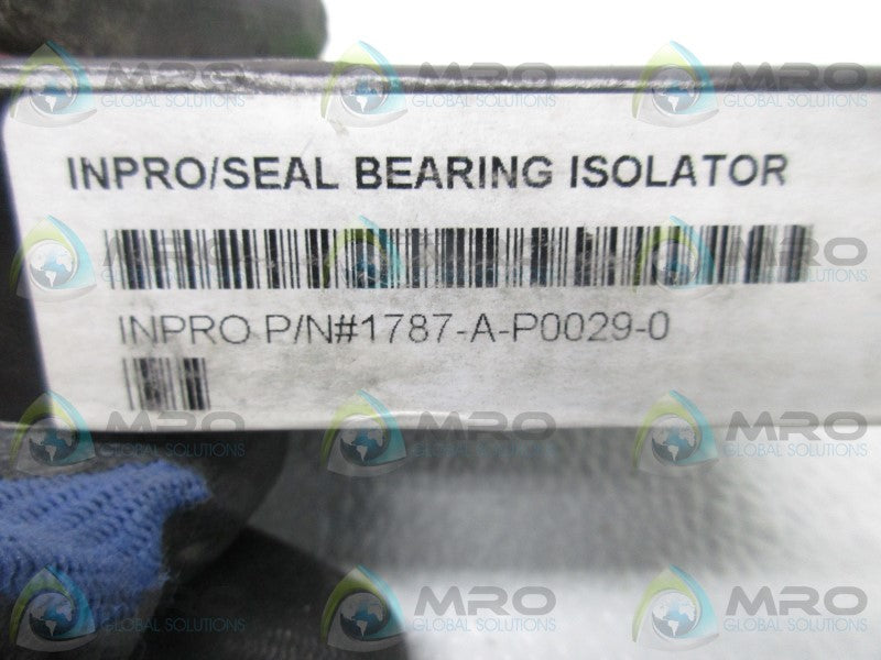 INPRO 1787-A-P0029-0 SEAL BEARING ISOLATOR * FACTORY SEALED *