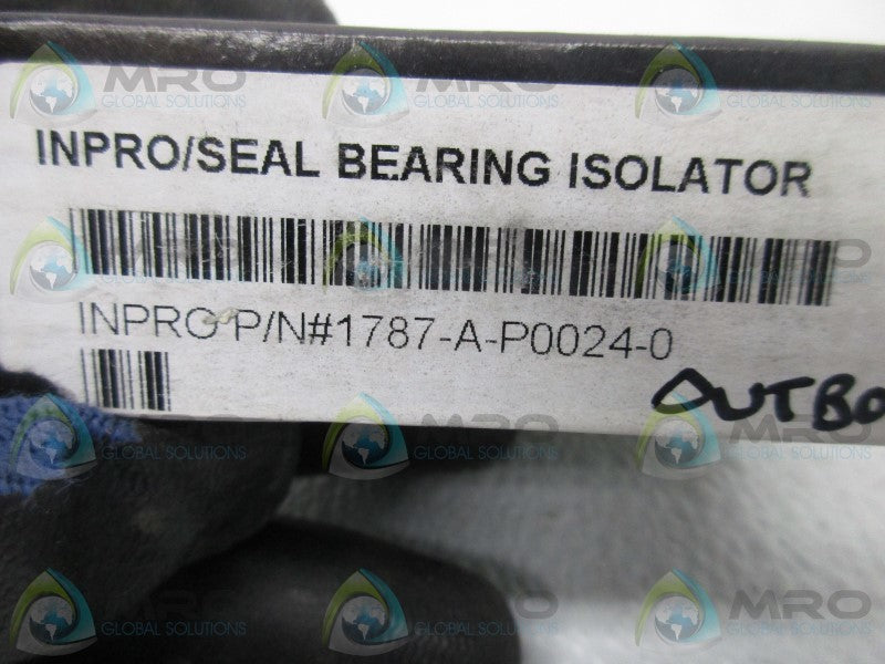 INPRO 1787-A-P0024-0 SEAL BEARING ISOLATOR * FACTORY SEALED *