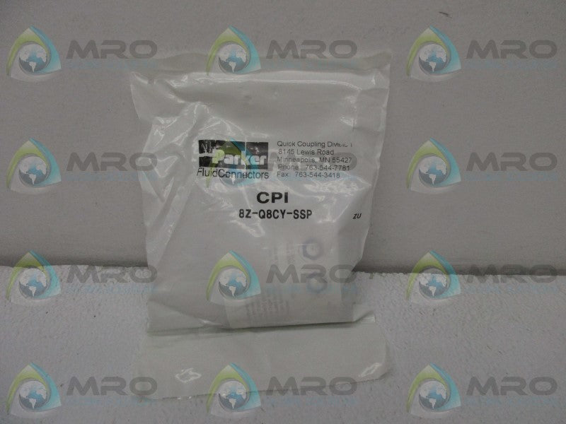 PARKER 8Z-Q8CY-SSP 1/2" QUICK COUPLING FEMALE COUPLER  NSMP