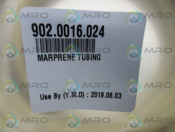 WATSON MARLOW 902.0016.024 MARPRENE TUBING * NEW IN FACTORY BAG *