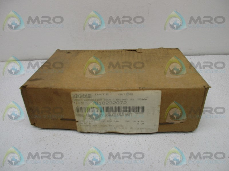 BOSCH 081WV10P1V1004KA115/60 D51 SOLENOID HYDRAULIC VALVE  NSFS