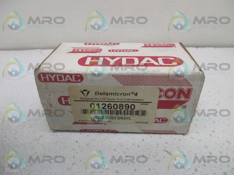 HYDAC 01260890 FILTER  NSMP