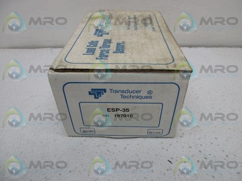 TRANSDUCER TECHNIQUES ESP-35 LOAD CELL SINGLE POINT  UNMP