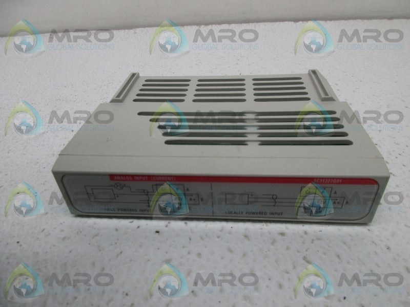 WESTINGHOUSE 1C31227G01 MODULE OVATION 4-20MA ANALOG INPUT POWER  NSNP