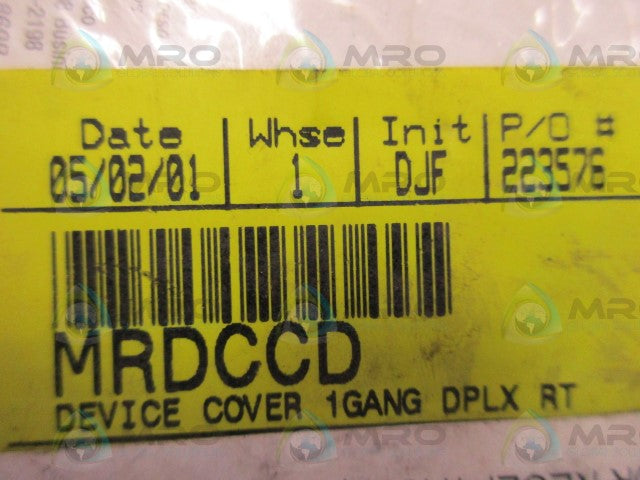 RED DOT MRDCCD * NEW IN ORIGINAL PACKAGE *