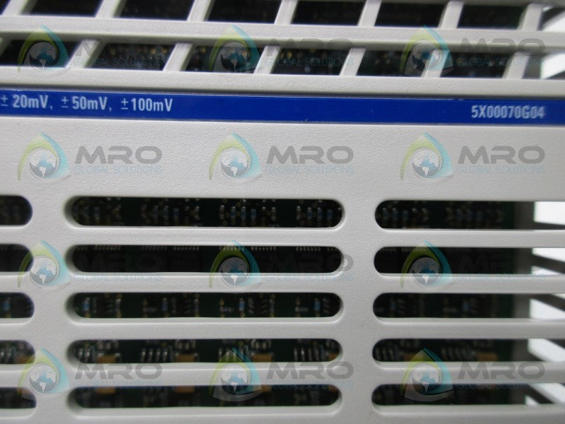 OVATION 5X000770G04 ANALOG INPUT MODULE  NSNP