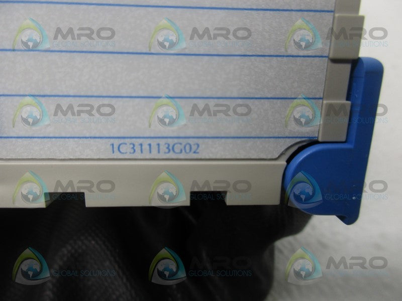 WESTINGHOUSE 1C31113G02 ANALOG INPUT MODULE  NSNP