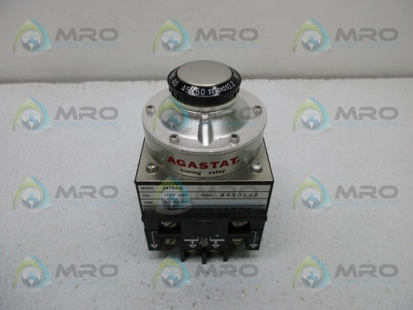 AGASTAT 24I2AD TIME DELAY RELAY 2.5-50 SEC.  NSNP
