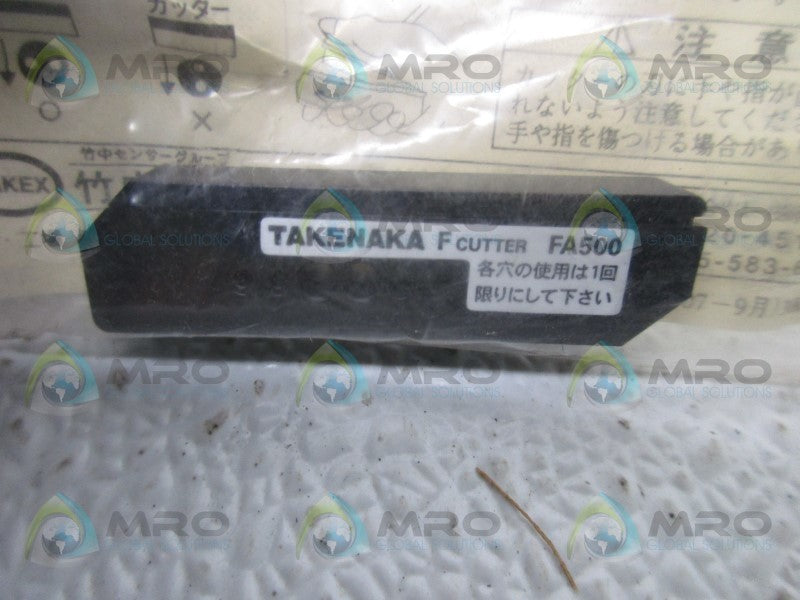 TAKENAKA FA500 FO CABLE ACCESSORY FIBEROPTIC CABLE CUTTER  FACTORY BAG