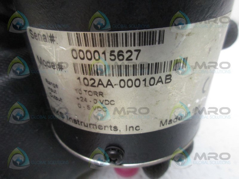 MKS INSTRUMENTS 102AA-00010AB PRESSURE TRANSDUCER  NSNP