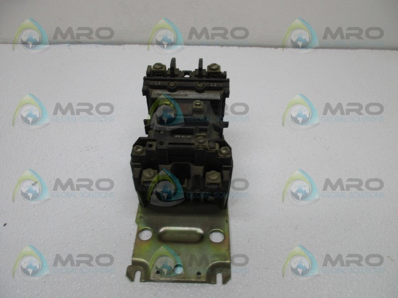 INDUSTRIAL SPARE PART 509-A0XD SER. B STARTER (AS PICTURED)  UNMP