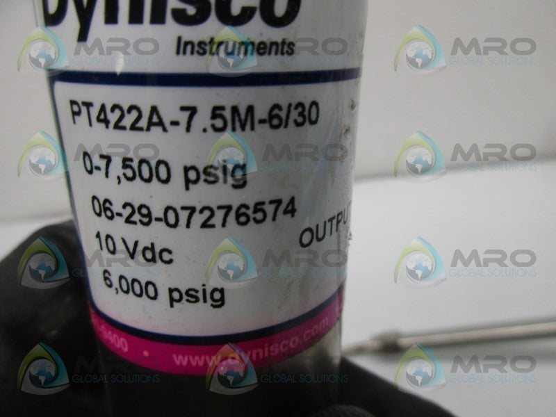 DYNISCO PT422A-7.5M-6/30 PRESSURE SENSOR  NSMP
