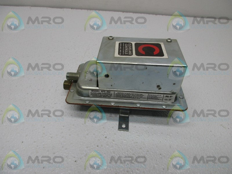 CLEVELAND CONTROLS AFS-262 AIR PRESSURE SWITCH  UNMP