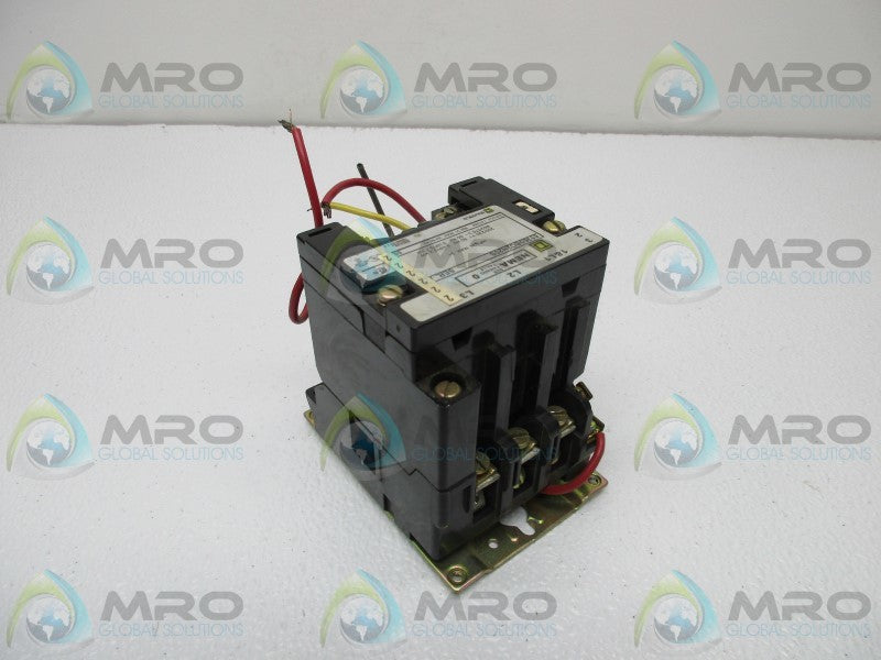 SQUARE D 8536SBO2H20S STARTER (AS PICTURED)  UNMP