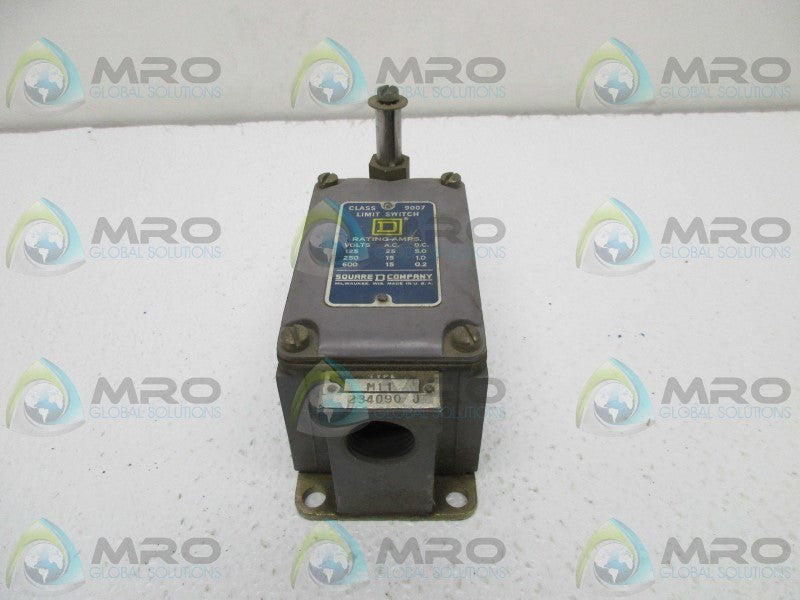 SQUARE D 9007-M11 LIMIT SWITCH  UNMP