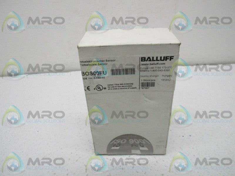 BALLUFF BOS15K-S-C50-02 PHOTOELECTRIC SENSOR  NSMP