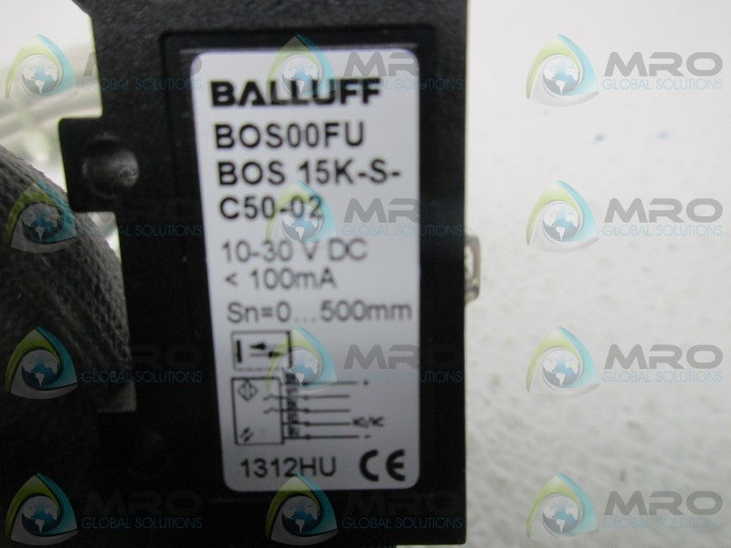 BALLUFF BOS15K-S-C50-02 PHOTOELECTRIC SENSOR  NSMP