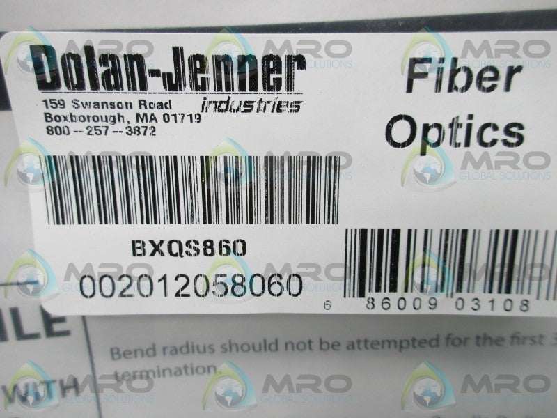 DOLAN JENNER 002012058060 FIBER OPTIC CABLE  NSMP