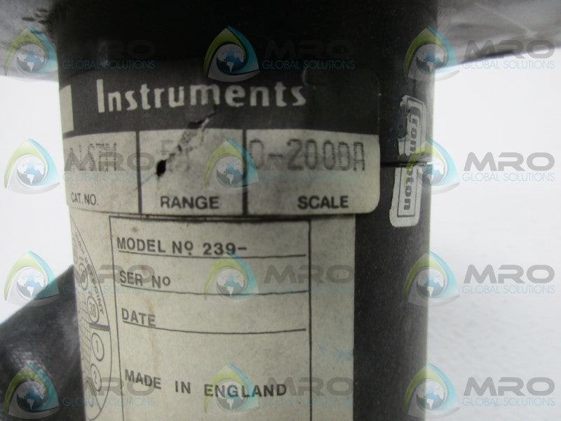 CROMPTON 239-301ALSTM PANEL METER  UNMP