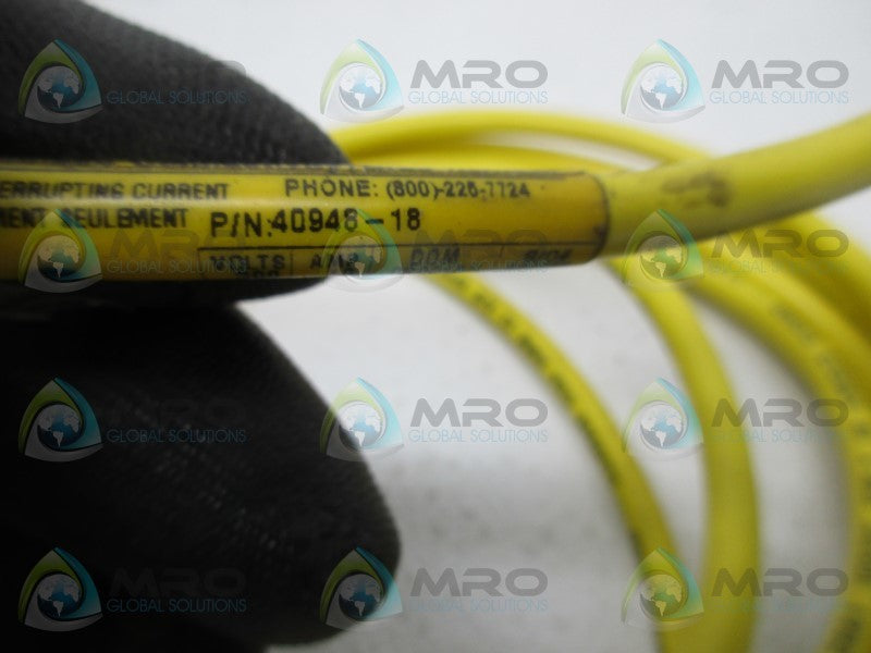 DANIEL WOODHEAD 40948-18 MICRO CHANGE CORDSET  UNMP