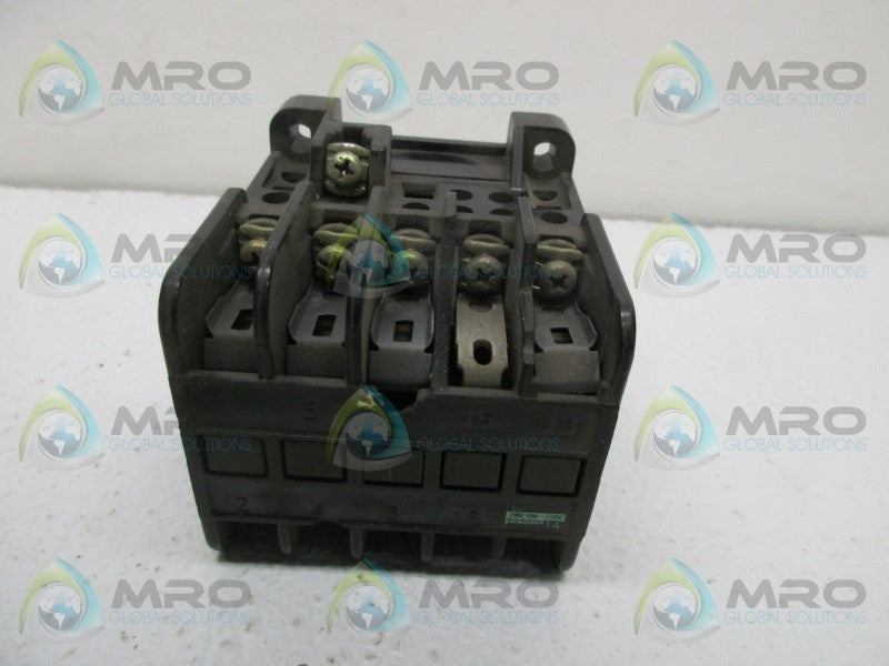 FUJI ELECTRIC SRC3631-5-1 MAGNETIC CONTACTOR 100/100-110V * USED *