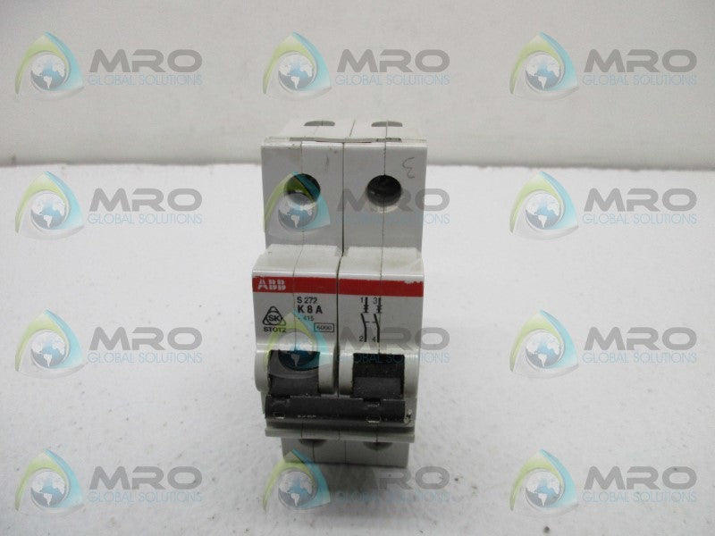 ABB S272-K8A CIRCUIT BREAKER  UNMP