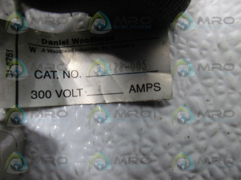 DANIEL WOODHEAD 81428-005 CABLE  UNMP