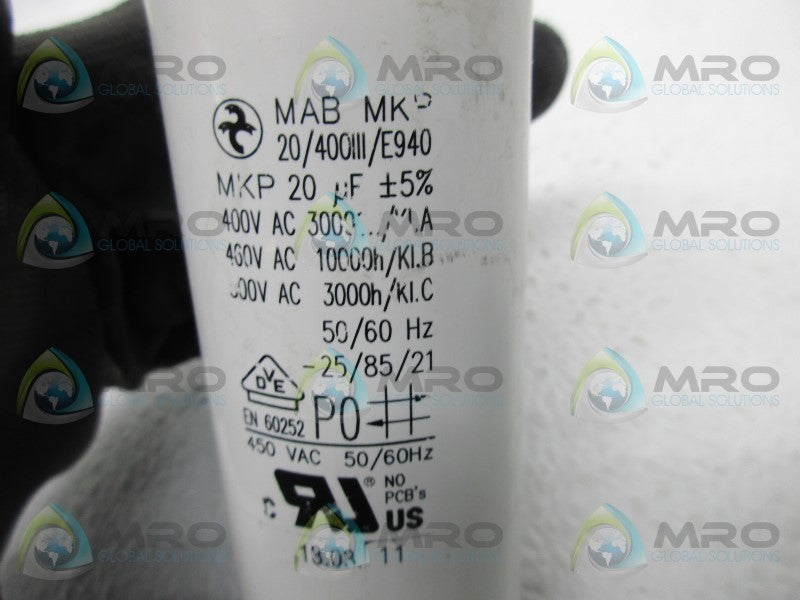 MIELE CO MABMK-20 CAPACITOR  UNMP