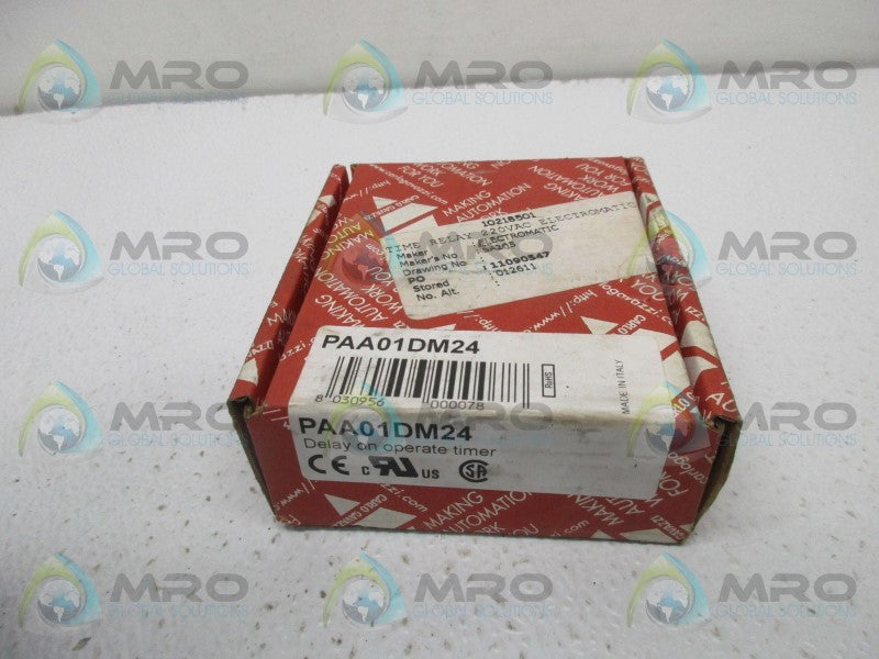 CARLO GAVAZZI PAA01DM24 TIME DELAY RELAY * NEW IN BOX *