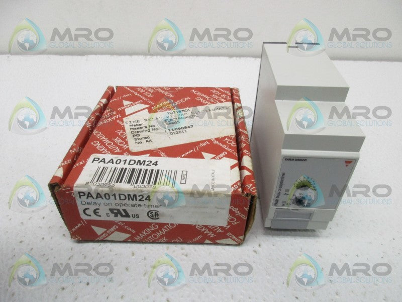CARLO GAVAZZI PAA01DM24 TIME DELAY RELAY * NEW IN BOX *