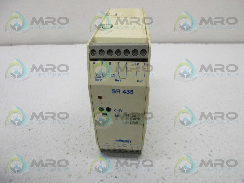 TILLQUIST SR435-E TRANSMITTER  UNMP