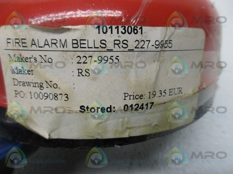 RS 227-9955 FIRE ALARM BELL  NSNP