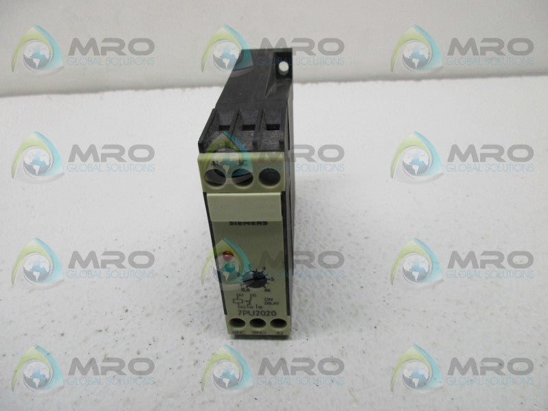 SIEMENS 7PU2020-1AN20 ON DELAY TIMER  UNMP