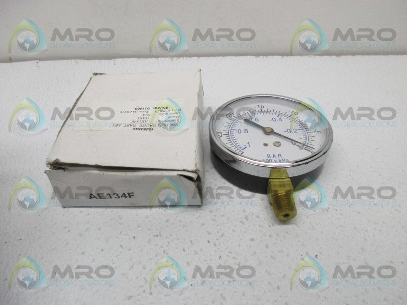 GAST AE134F PRESSURE GAUGE  NSMP