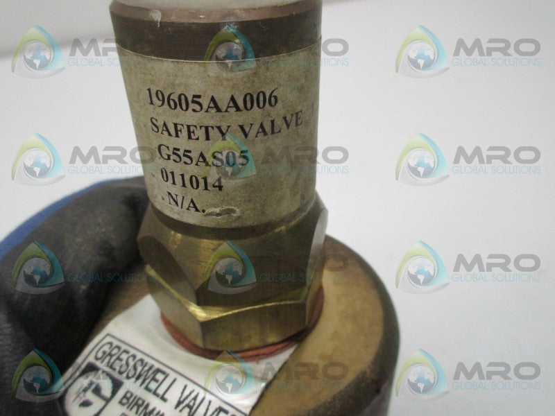 GRESSWELL G55ASDT 1-1/2" RELIEF VALVE  NSNP