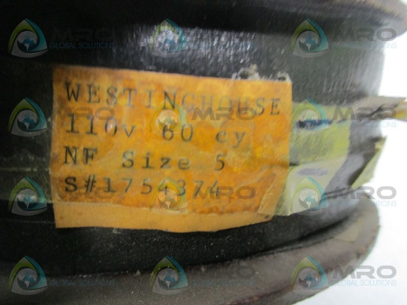 WESTINGHOUSE S#1754374 COIL 110V 60CY  UNMP