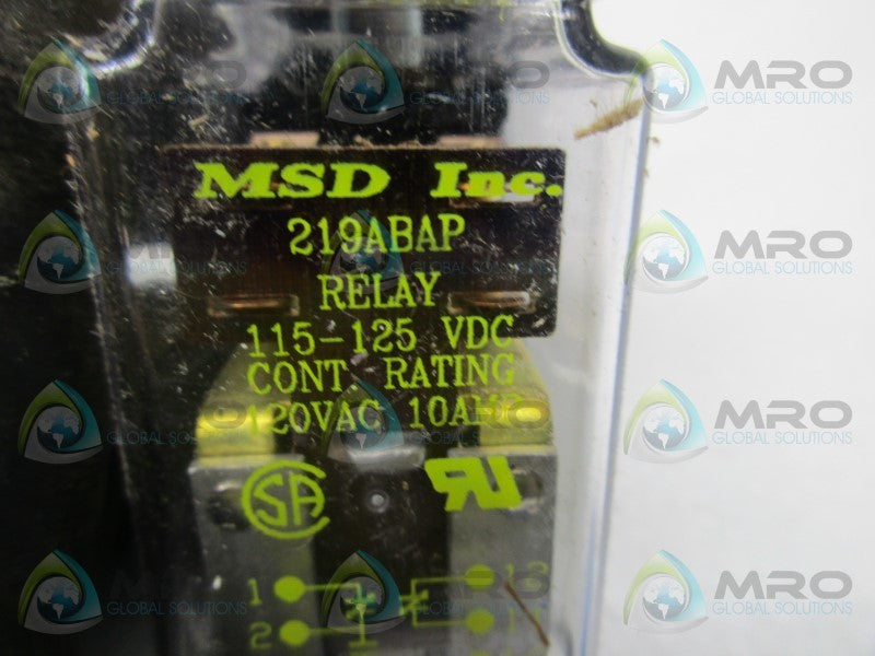 MSD 219ABAP  NSNP