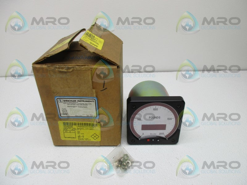 WESCHLER INSTURMENTS BG241 4B4XXPAK1XXXXXX BARGRAPH METER  NSMP