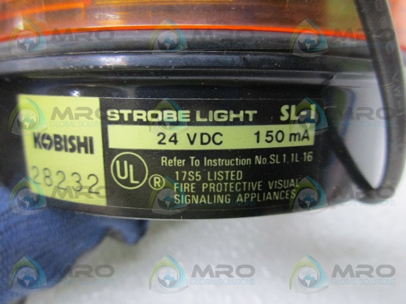 KOBISHI SL-1 AMBER STROBE LIGHT  UNMP