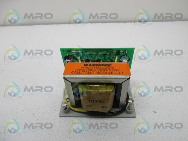 GAI-TRONICS C01B PC BOARD ASSEMBLY POWER SUPPLY  NSNP
