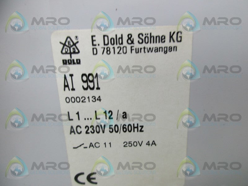 DOLD AI991 FAULT ANNUNCIATORS  NSNP