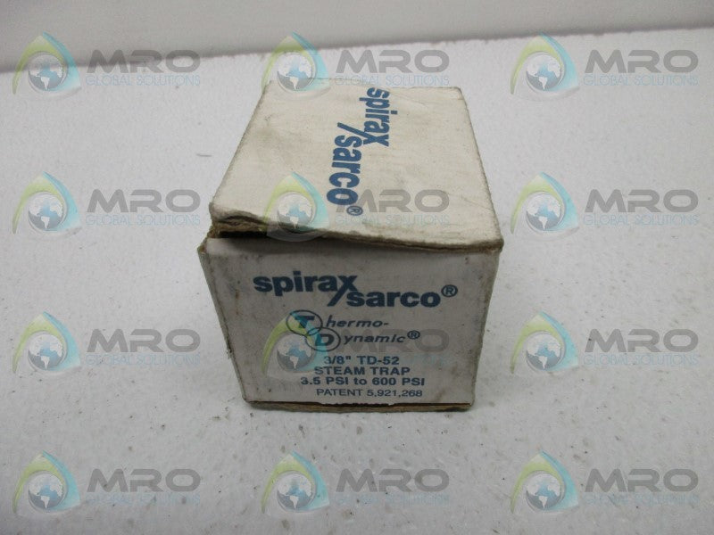 SPIRAX SARCO A743CA40F THERMO DYNAMIC STEAM TRAP 3/8"  NSMP