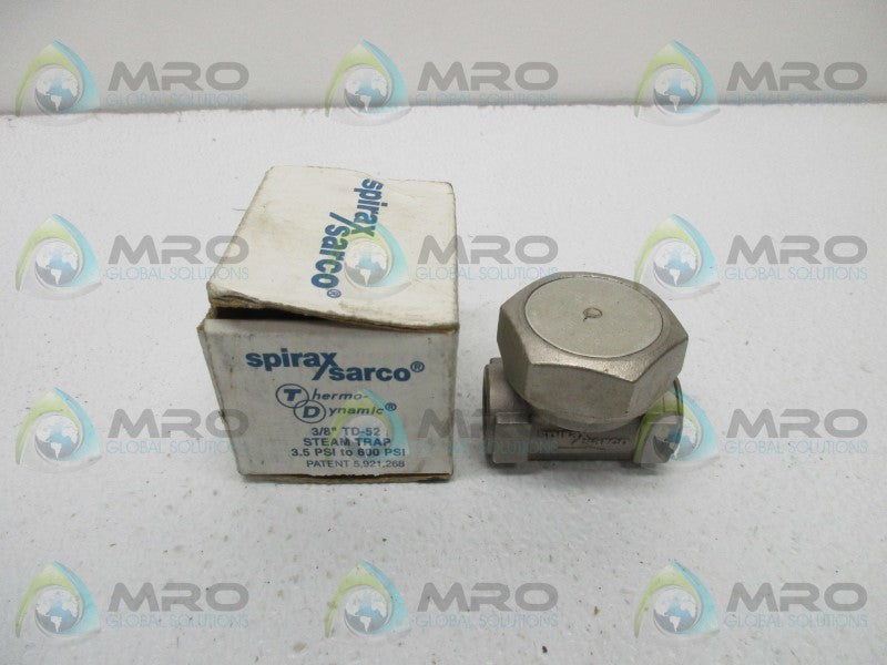 SPIRAX SARCO A743CA40F THERMO DYNAMIC STEAM TRAP 3/8"  NSMP