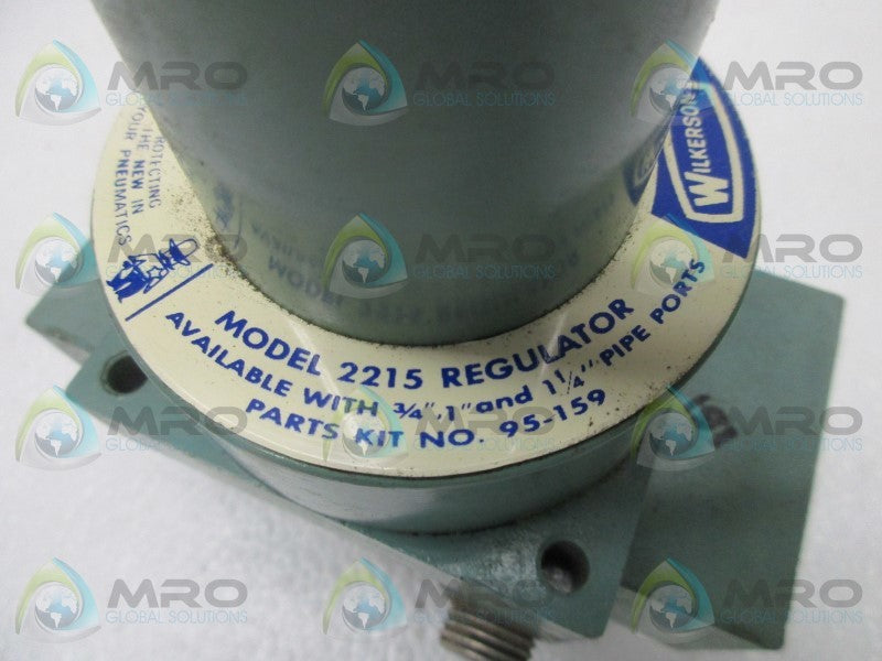 WILKERSON 2215 REGULATOR  NSNP