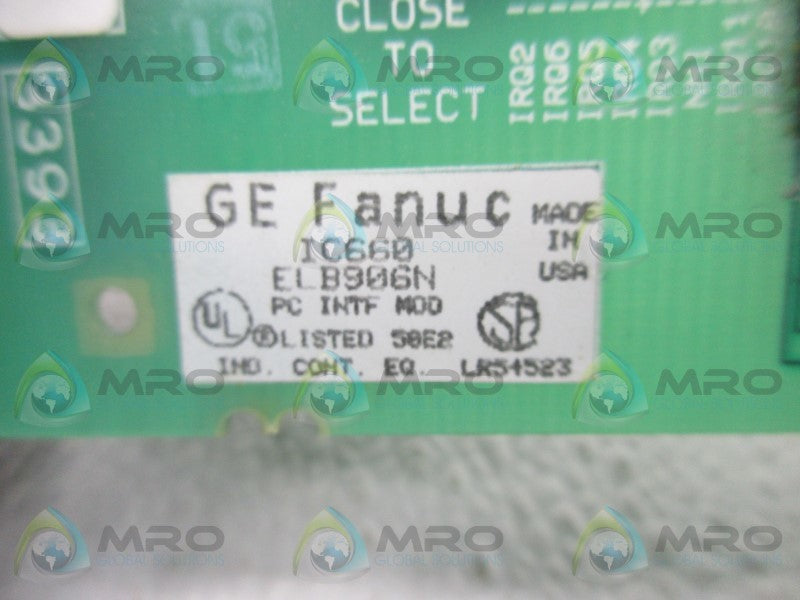 GE FANUC IC660ELB906N PC INTERFACE MODULE  NSNP