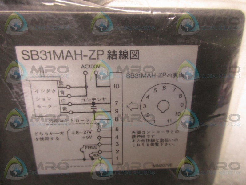 ORIENTAL MOTOR SB31MAH-ZP BRAKE PACK  NSMP