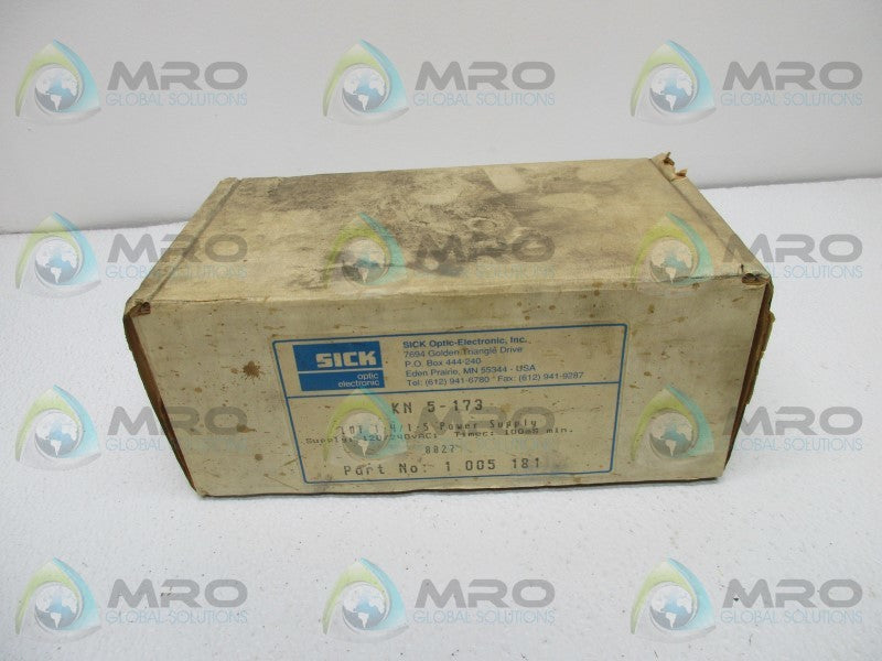 SICK KN5-173 POWER SUPPLY  NSMP