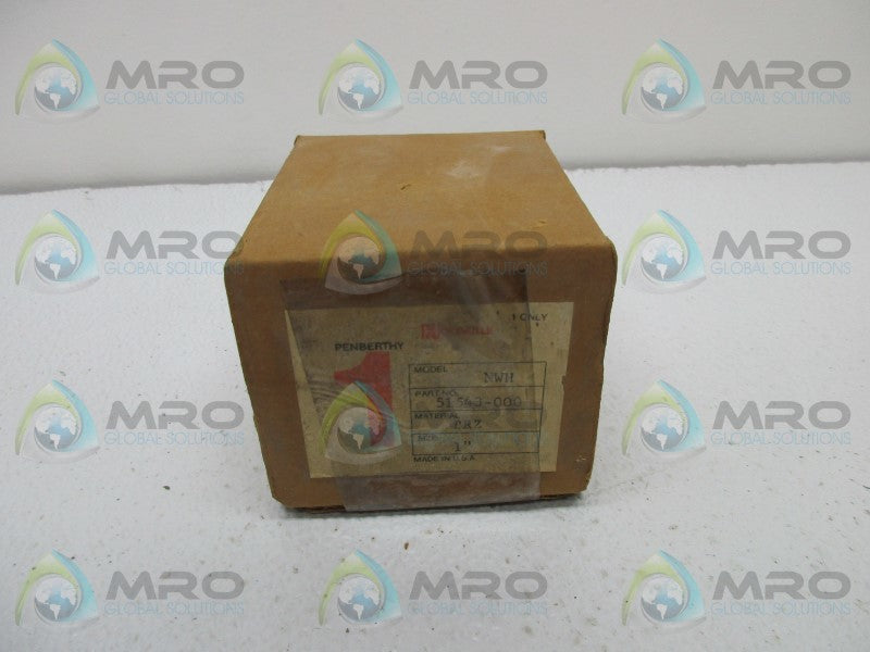 PENBERTHY 51543-000 MODEL NWH BRONZE 1" * FACTORY SEALED *