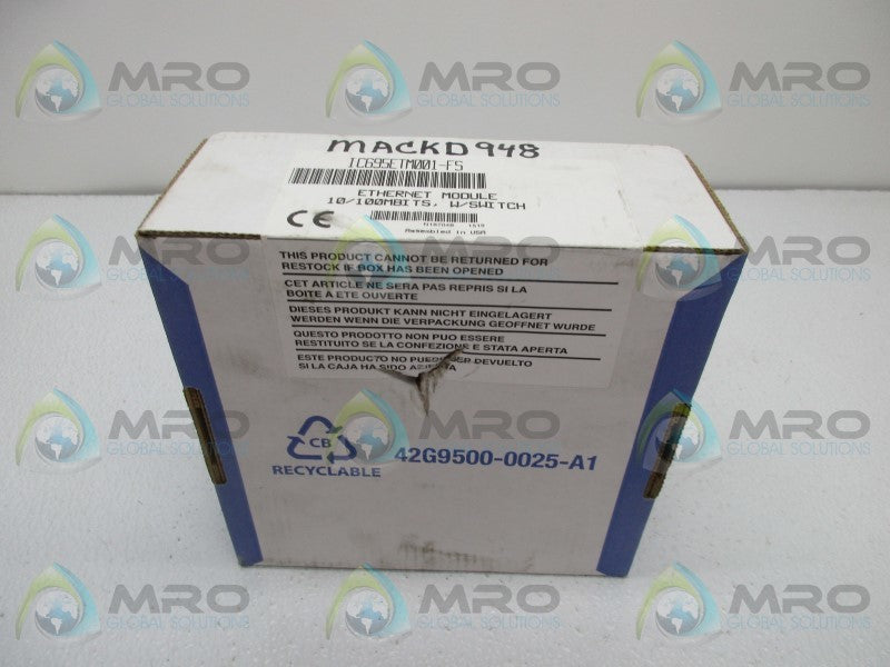 GE FANUC IC695ETM001-FS ETHERNET MODULE * FACTORY SEALED *