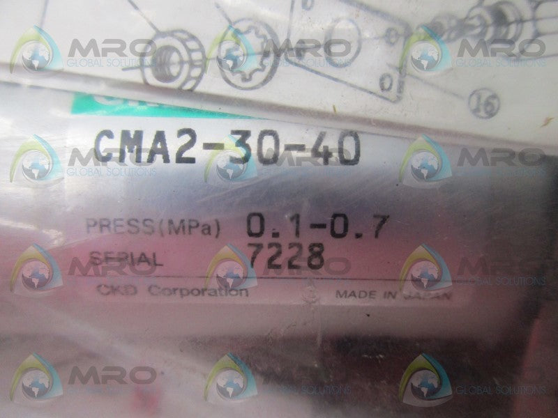 CKD CMA2-30-40 CYLINDER W/ CABLE  NSMP